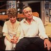 Actors Rosemary Prinz and Jack Lemmon in a scene from the Broadway production of the play "Tribute." (New York)