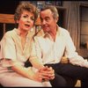 Actors Rosemary Prinz and Jack Lemmon in a scene from the Broadway production of the play "Tribute." (New York)