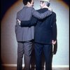 L-R) Actors Robert Picardo and Jack Lemmon in a scene from the Broadway production of the play "Tribute." (New York)