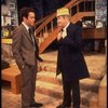 L-R) Actors Robert Picardo and Jack Lemmon in a scene from the Broadway production of the play "Tribute." (New York)