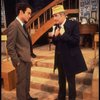 L-R) Actors Robert Picardo and Jack Lemmon in a scene from the Broadway production of the play "Tribute." (New York)