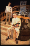 L-R) Actors Robert Picardo and Jack Lemmon in a scene from the Broadway production of the play "Tribute." (New York)
