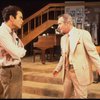 L-R) Actors Robert Picardo and Jack Lemmon in a scene from the Broadway production of the play "Tribute." (New York)