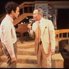 L-R) Actors Robert Picardo and Jack Lemmon in a scene from the Broadway production of the play "Tribute." (New York)