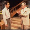 L-R) Actors Robert Picardo and Jack Lemmon in a scene from the Broadway production of the play "Tribute." (New York)