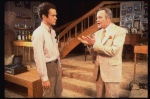 L-R) Actors Robert Picardo and Jack Lemmon in a scene from the Broadway production of the play "Tribute." (New York)