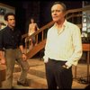 L-R) Actors Robert Picardo, Rosemary Prinz and Jack Lemmon in a scene from the Broadway production of the play "Tribute." (New York)
