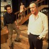 L-R) Actors Robert Picardo, Rosemary Prinz and Jack Lemmon in a scene from the Broadway production of the play "Tribute." (New York)