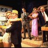 L-R) Actors Joan Welles, Jack Lemmon, Robert Picardo, Catherine HIcks and A. Larry Haines in a scene from the Broadway production of the play "Tribute." (New York)