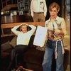 L-R) Actors Jack Lemmon, Robert Picardo and Catherine HIcks in a scene from the Broadway production of the play "Tribute." (New York)