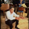 L-R) Actors Jack Lemmon, Robert Picardo and Tresa Hughes in a scene from the Broadway production of the play "Tribute." (New York)