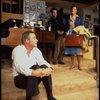 L-R) Actors Jack Lemmon, Robert Picardo and Tresa Hughes in a scene from the Broadway production of the play "Tribute." (New York)