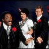 Actors Jana Robbins, Jess Richards, Andrea Danford & Tony Rich in a scene fr. the Off-Broadway musical "All Night Strut." (New York)