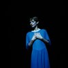 Actress Kathryn Pogson in the London production of the Off-Broadway play "Aunt Dan & Lemon." (London)