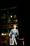 Actress Kathryn Pogson in the London production of the Off-Broadway play "Aunt Dan & Lemon." (London)