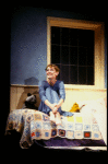 Actress Kathryn Pogson in the London production of the Off-Broadway play "Aunt Dan & Lemon." (London)