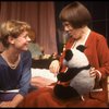 Actors (L-R) Kathryn Pogson & Linda Hunt in the Off-Broadway play "Aunt Dan & Lemon." (New York)