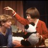 Actors (L-R) Kathryn Pogson & Linda Hunt in the Off-Broadway play "Aunt Dan & Lemon." (New York)