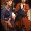 Actors (L-R) Kathryn Pogson & Linda Hunt in the Off-Broadway play "Aunt Dan & Lemon." (New York)