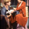 Actors (L-R) Kathryn Pogson & Linda Hunt in the Off-Broadway play "Aunt Dan & Lemon." (New York)