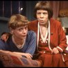 Actors (L-R) Kathryn Pogson & Linda Hunt in the Off-Broadway play "Aunt Dan & Lemon." (New York)