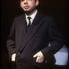 Actor/playwright Wallace Shawn in a scene fr. his Off-Broadway play "Aunt Dan & Lemon." (New York)