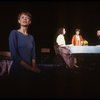 Actors (L-R) Kathryn Pogson, Linda Bassett, Linda Hunt & Wallace Shawn in a scene fr. the Off-Broadway play "Aunt Dan & Lemon." (New York)