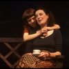 Actors (L-R) Linda Hunt & Linda Bassett in a scene fr. the Off-Broadway play "Aunt Dan & Lemon." (New York)