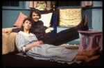 Actors (L-R) Kathy (Whitton) Baker & Pamela Reed in a scene fr. the replacement cast of the Off-Broadway play "Aunt Dan & Lemon." (New York)