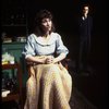 Actors Kathy (Whitton) Baker & Paul Perri in a scene fr. the replacement cast of the Off-Broadway play "Aunt Dan & Lemon." (New York)