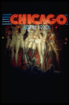 Show curtain for the original Broadway production of the musical "Chicago." (New York)