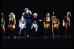 Actress Gwen Verdon as Roxie Hart in scene fr. the original Broadway production of the musical "Chicago." (New York)