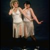 Actresses (L-R) Ann Reinking as Roxie Hart & Lenora Nemetz as Velma Kelly in publicity shot fr. the Broadway production of the musical "Chicago." (New York)