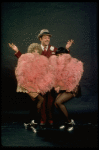 Actors (L-R) Ann Reinking as Roxie Hart, Jerry Orbach as Billy Flynn & Lenora Nemetz as Velma Kelly in publicity shot fr. the Broadway production of the musical "Chicago." (New York)