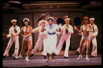 Actress Leslie Uggams (C) in scene fr. the National Tour of the Broadway revival of the musical "Anything Goes." (New Haven)