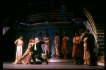 Actor Rip Taylor in scene fr. the National Tour of the Broadway revival of the musical "Anything Goes." (New Haven)