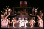 Actress Leslie Uggams (C) in scene fr. the National Tour of the Broadway revival of the musical "Anything Goes." (New Haven)