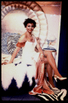 Actress Leslie Uggams in scene fr. the National Tour of the Broadway revival of the musical "Anything Goes." (Boston)