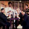 Actors (2L-R) Leslie Uggams, Rip Taylor & Rex Smith in scene fr. the National Tour of the Broadway revival of the musical "Anything Goes." (Boston)