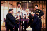 Actors (2L-R) Leslie Uggams, Rip Taylor & Rex Smith in scene fr. the National Tour of the Broadway revival of the musical "Anything Goes." (Boston)