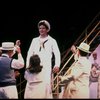 Actor Rex Smith (C) in scene fr. the National Tour of the Broadway revival of the musical "Anything Goes." (Boston)