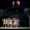 Dancers fr. the National Tour of the Broadway revival of the musical "Anything Goes." (Boston)