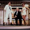 Actors (L-R) Rex Smith, Rip Taylor & Susan Terry in scene fr. the National Tour of the Broadway revival of the musical "Anything Goes." (Boston)