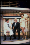 Actors (L-R) Rex Smith, Rip Taylor & Susan Terry in scene fr. the National Tour of the Broadway revival of the musical "Anything Goes." (Boston)