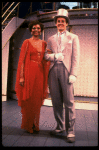 Actors Leslie Uggams & Paul Ames in scene fr. the National Tour of the Broadway revival of the musical "Anything Goes." (Boston)