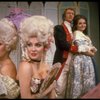 Actors (L-R) Elaine Kerr, Connie Danese, Robert G. Denison & Patti Perkins in a scene fr. the Off-Broadway musical "The Contrast." (New York)