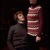 Actors Michael Shannon & Patricia Elliott in a scene fr. the Off-Broadway play "In Case of Accident." (New York)