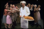 Actor Topol (C) in a scene fr. the Broadway musical "The Baker's Wife." (New York)