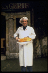 Actor Michael Quinn in a scene fr. the Broadway musical "The Baker's Wife." (New York)