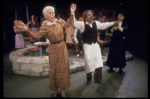 Actors (L-R) Portia Nelson, Topol & David Rounds in a scene fr. the Broadway musical "The Baker's Wife." (New York)